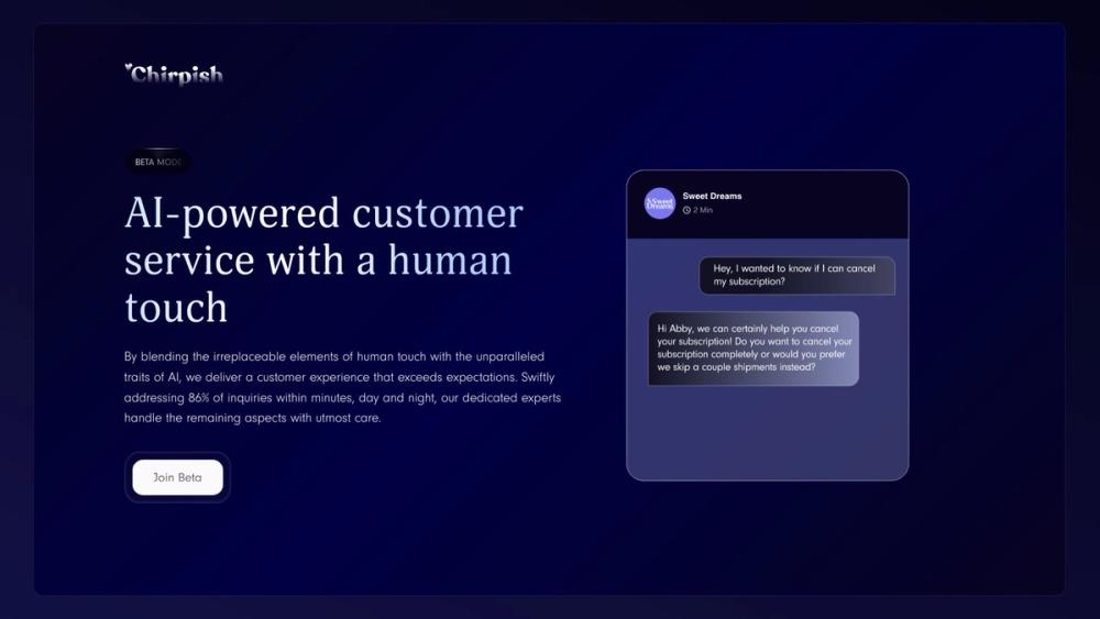 image for AI + Human Customer Support
