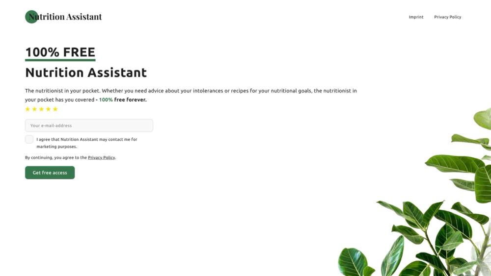 image for Nutrition Assistant