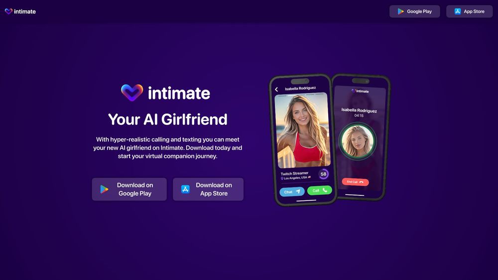 image for Intimate - AI Girlfriend