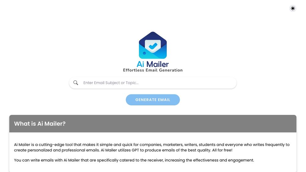 image for AI Mailer