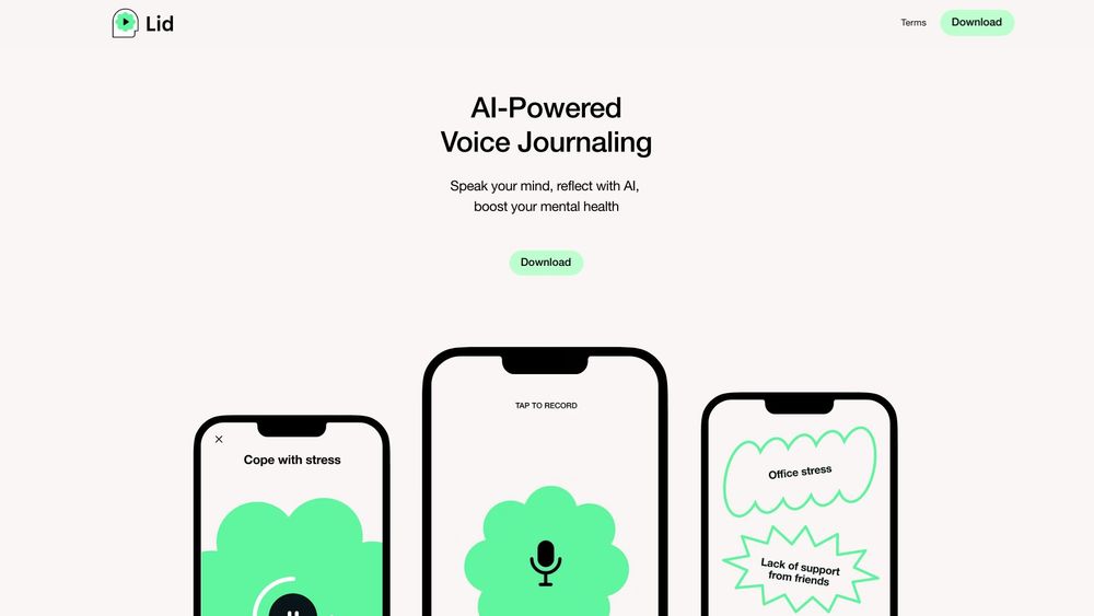 image for LID: AI-Powered Voice Journaling