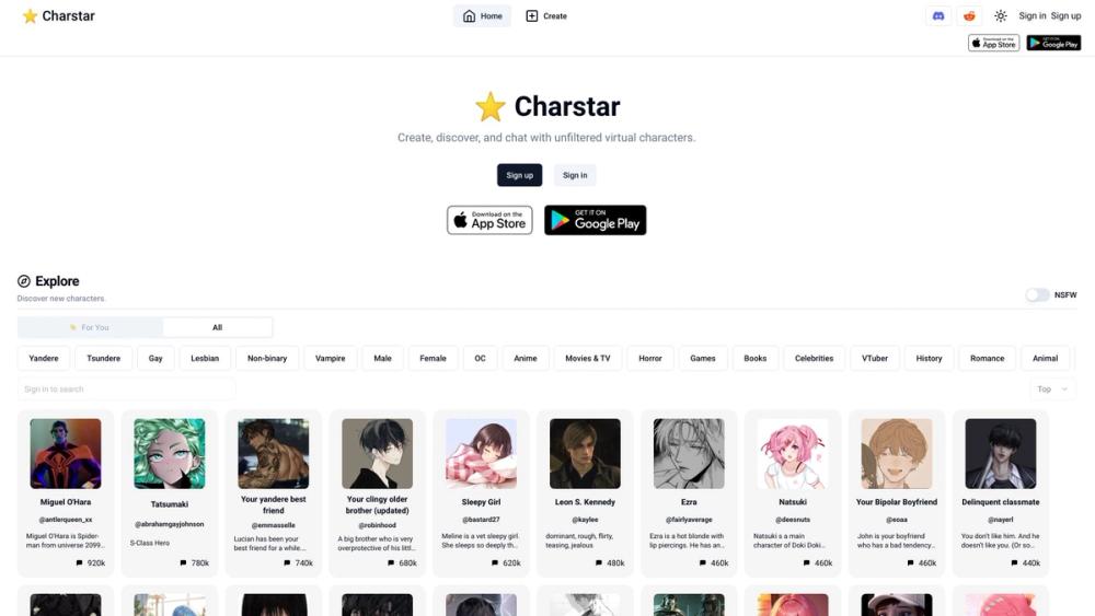 image for Charstar
