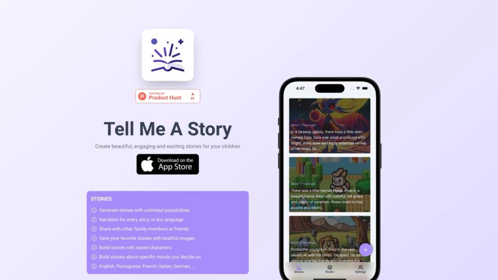 image for Tell Me A Story