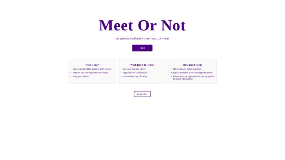 image for Meet Or Not