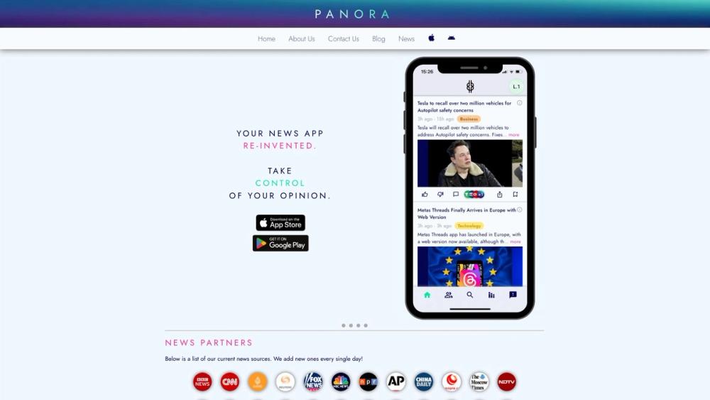 image for PANORA News App