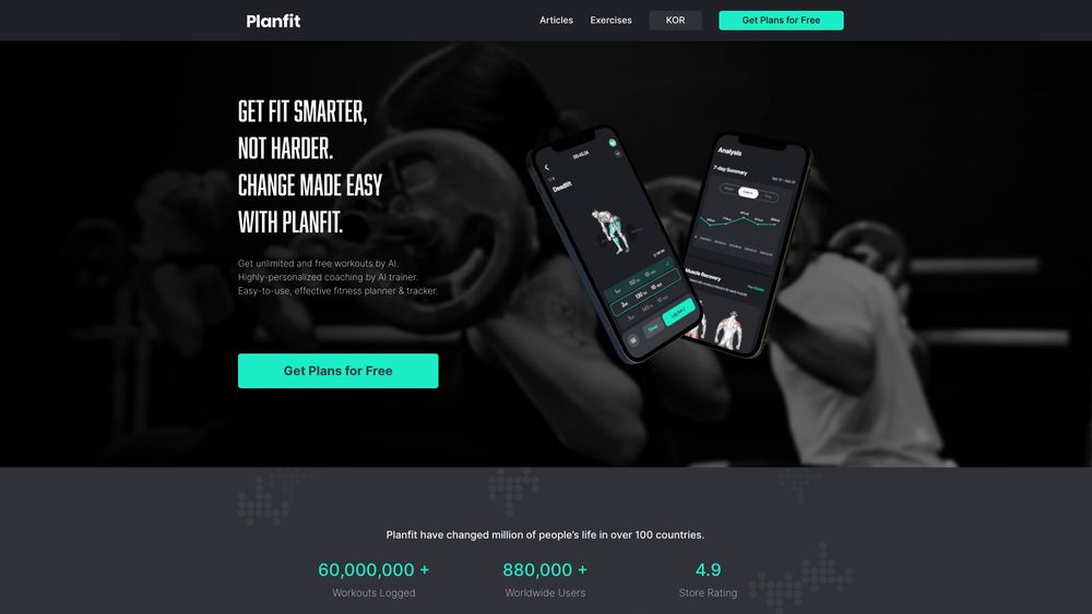image for Planfit - AI Personal Trainer