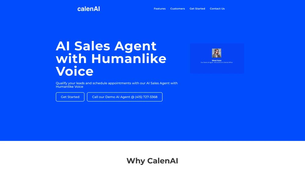 image for Calen: AI Sales Agent