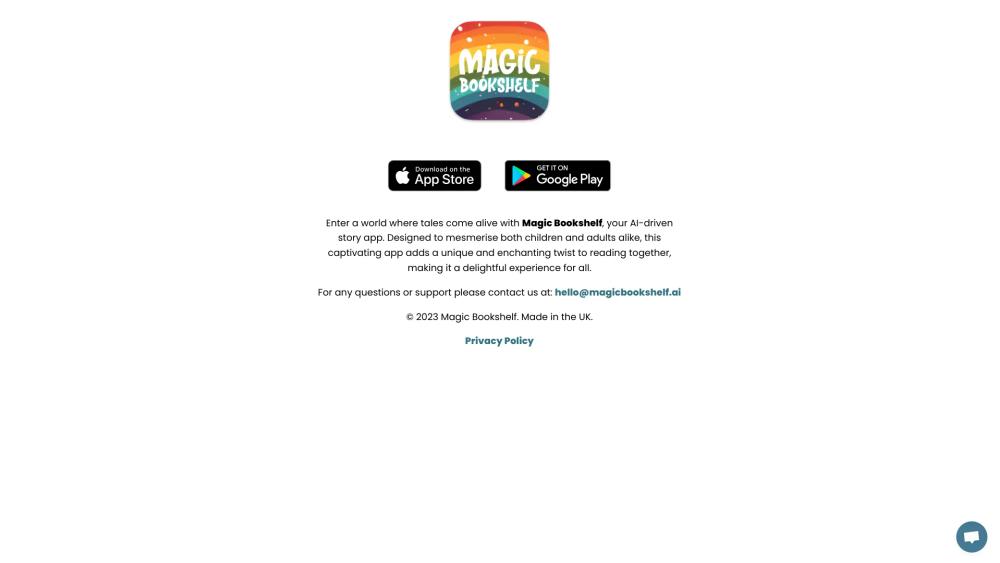 image for Magic Bookshelf - AI Stories