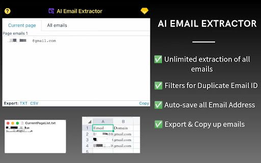 image for AI Email Extractor: Find the Email ID by AI