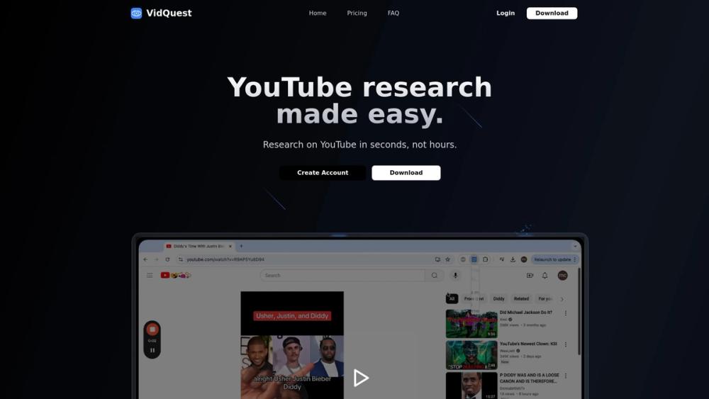 image for VidQuest AI