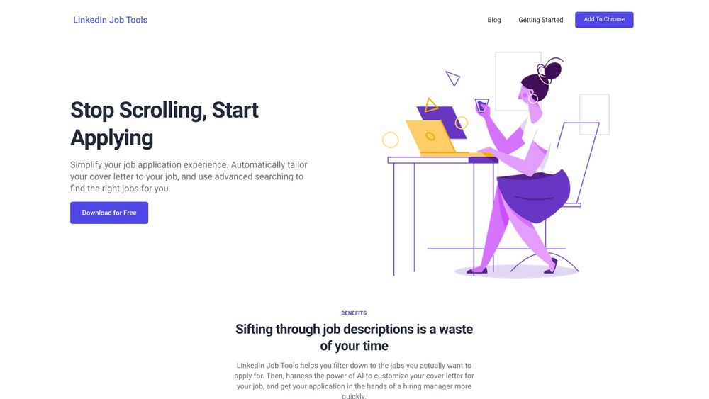 image for LinkedIn Job Tools