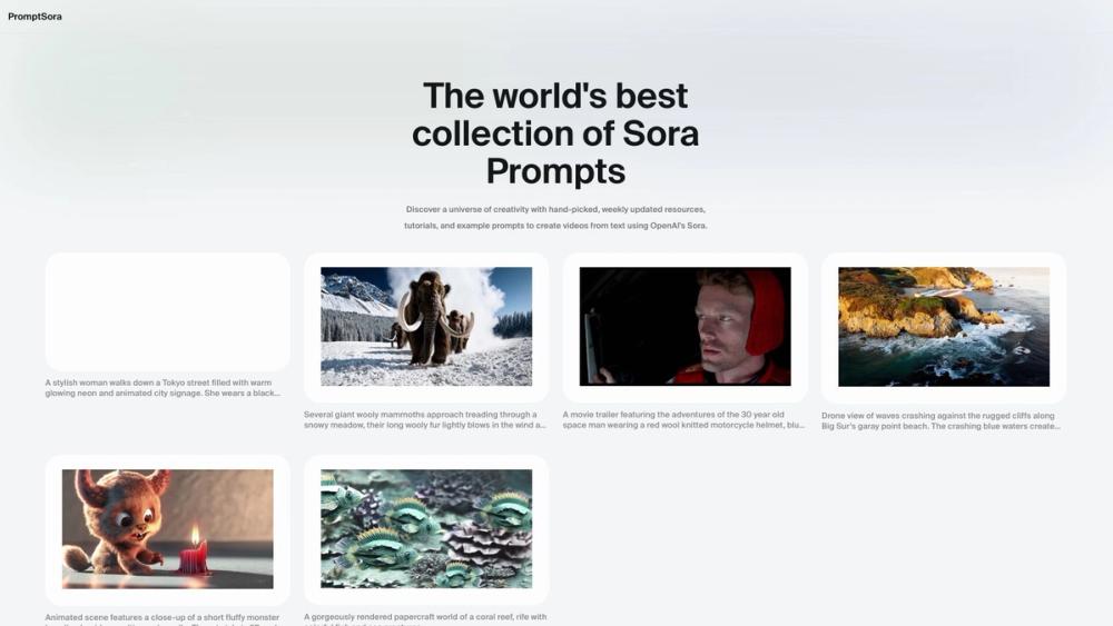 image for PromptSora