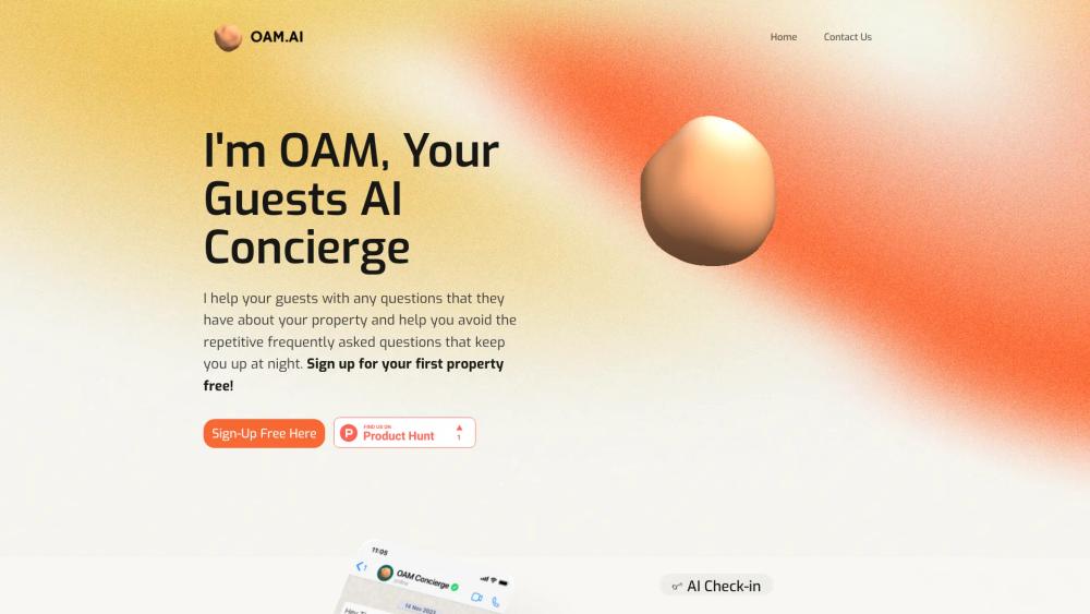image for OAM AI