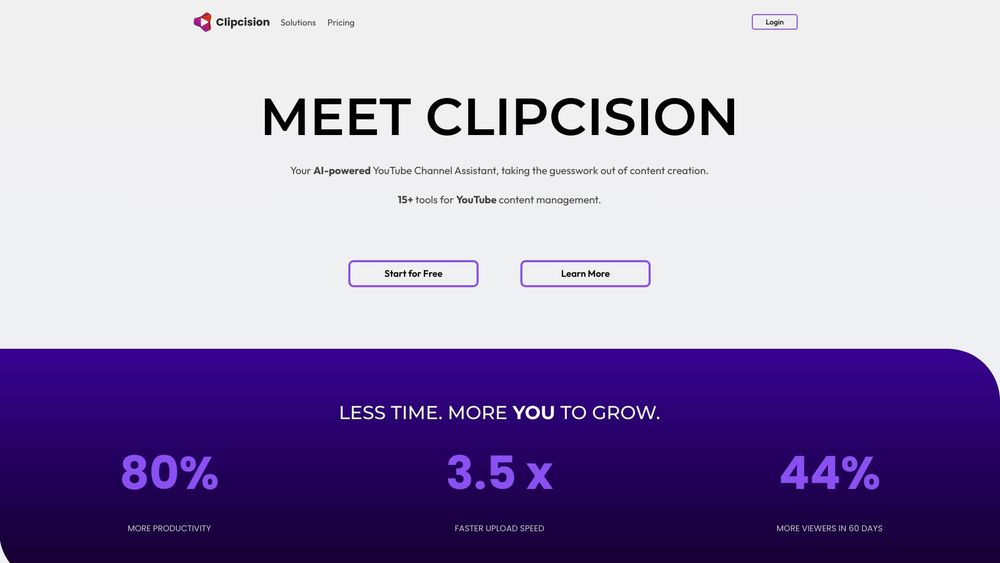 image for Clipcision: AI YouTube Content Assistant