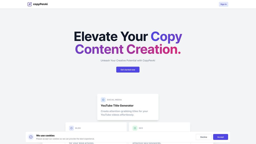 image for copyPenAi