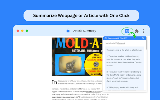 image for Article Summary with ChatGPT and Take Notes