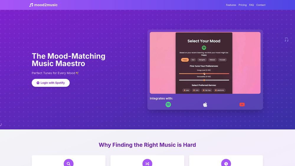 image for mood2music