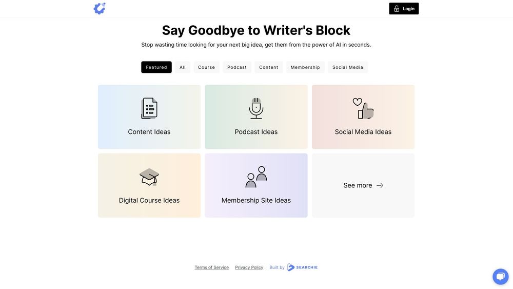 image for Idea Generators - Copy Creator