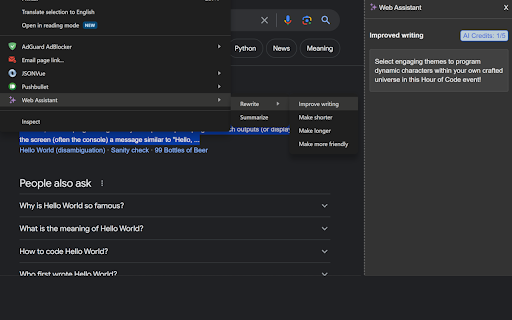 image for Web Assistant - ChatGPT everywhere