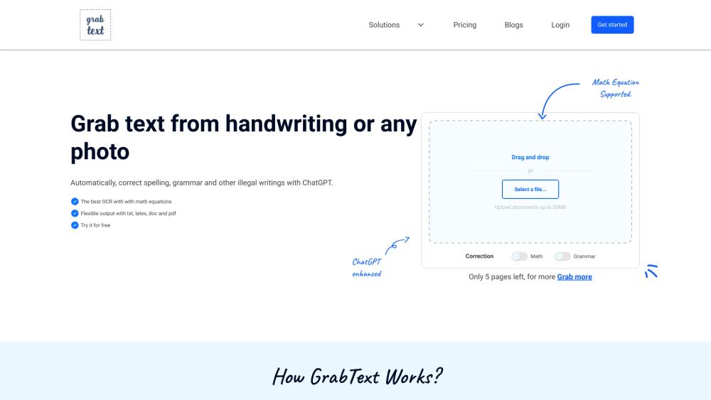 image for Grabtext
