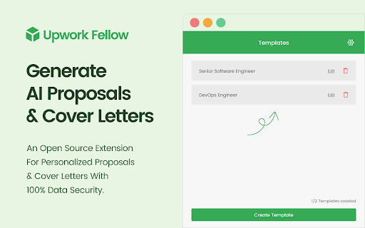 image for Upwork Fellow - AI Proposal & Cover Letter Writer