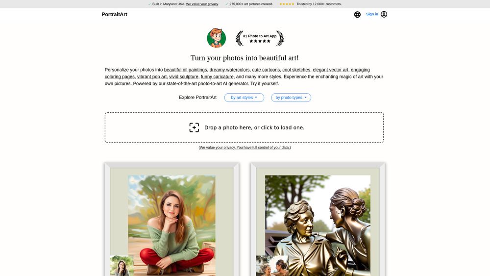 image for PortraitArt