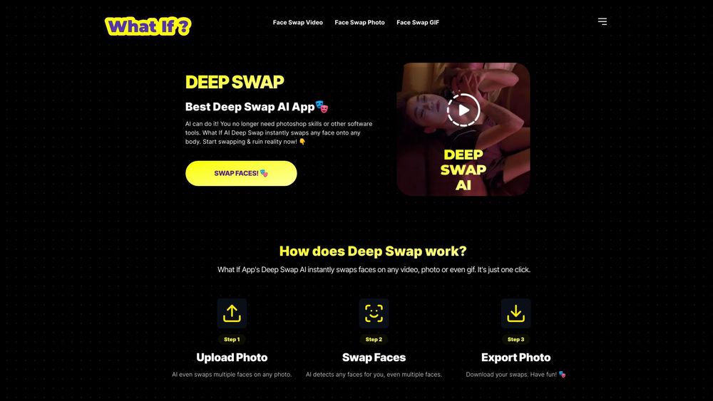 image for What If? Deep Swap