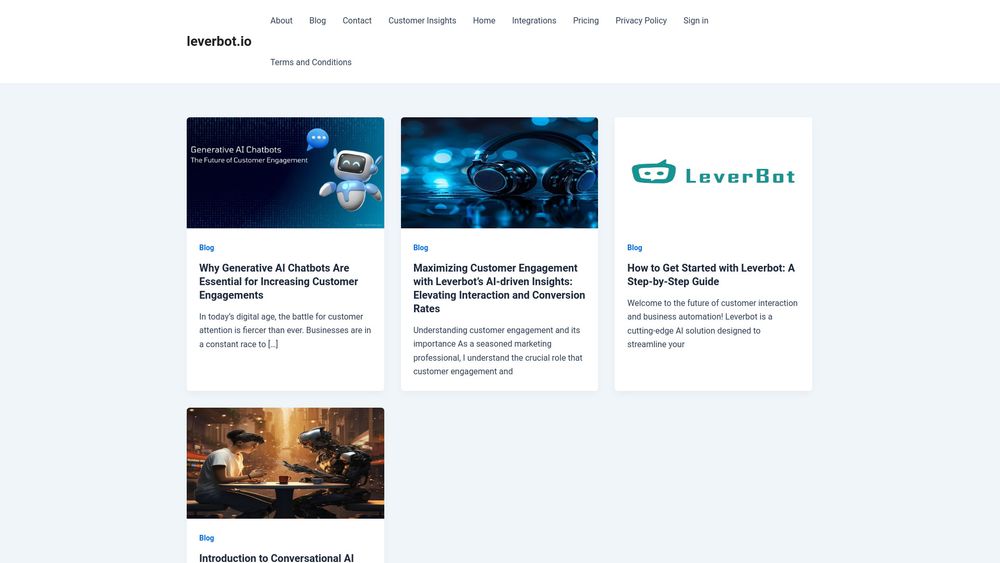 image for Leverbot