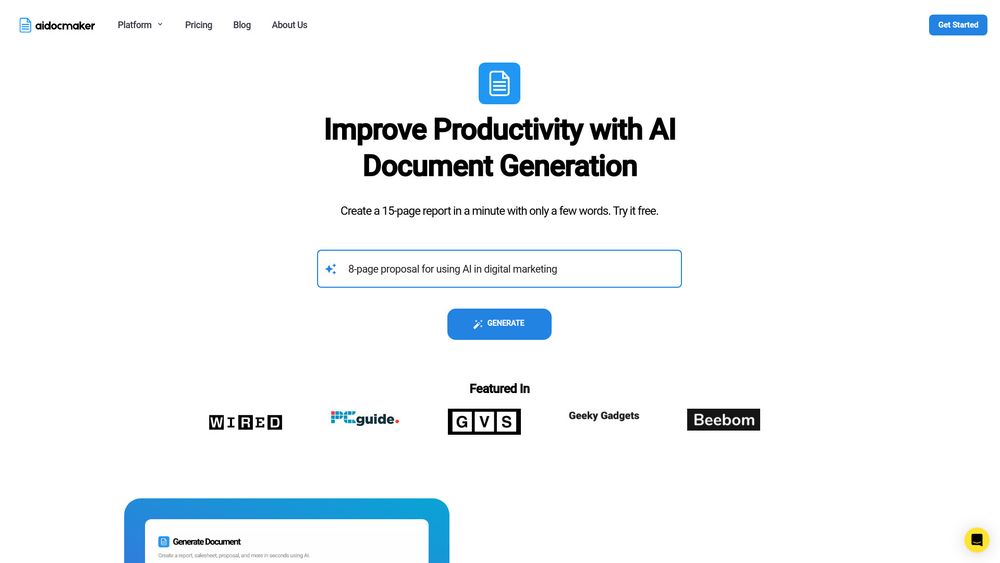 image for aidocmaker.com