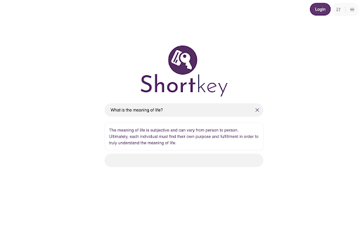 image for Shortkey.org