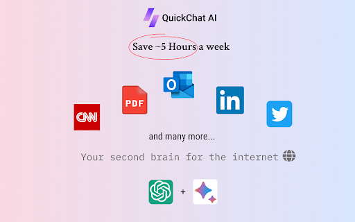 image for QuickChat AI - Gemini and Bard app