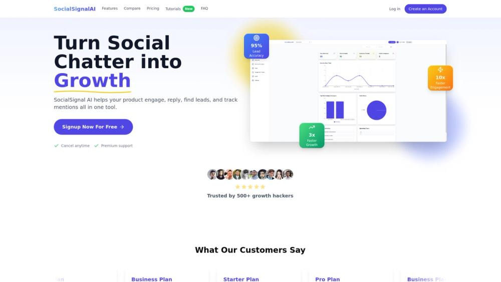 image for SocialSignal AI