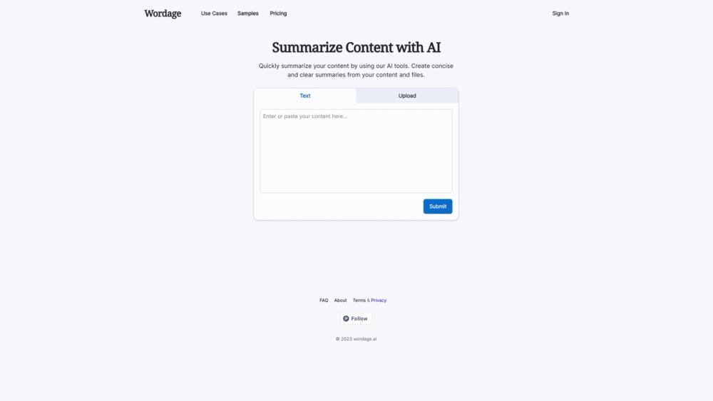 image for Wordage AI