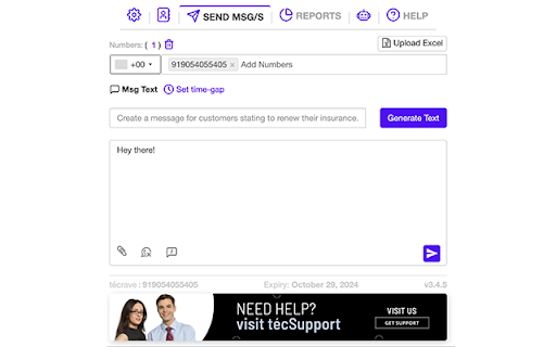 image for Free Bulk Sender for WA Messenger ⚡️ by AI