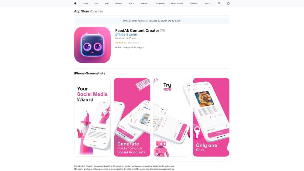 image for FeedAI: Content Creator