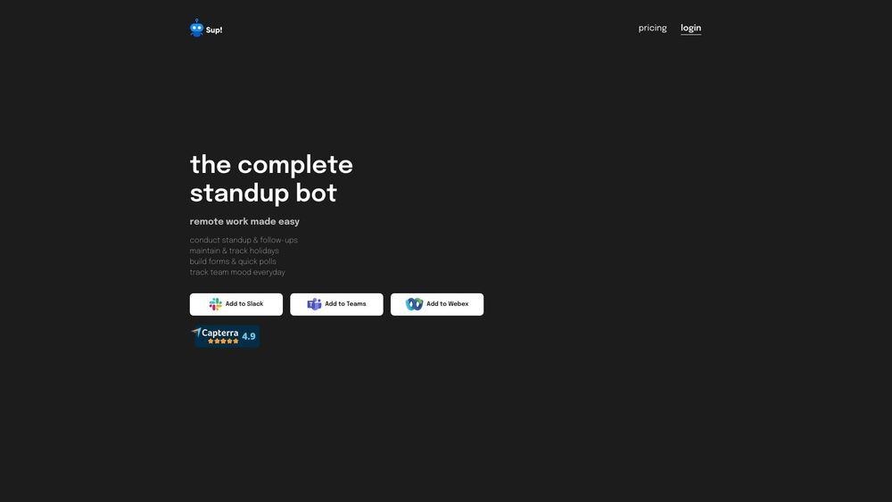 image for Sup Standup Bot
