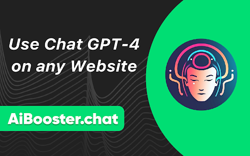 image for AiBooster - Chat GPT-4 on any Website