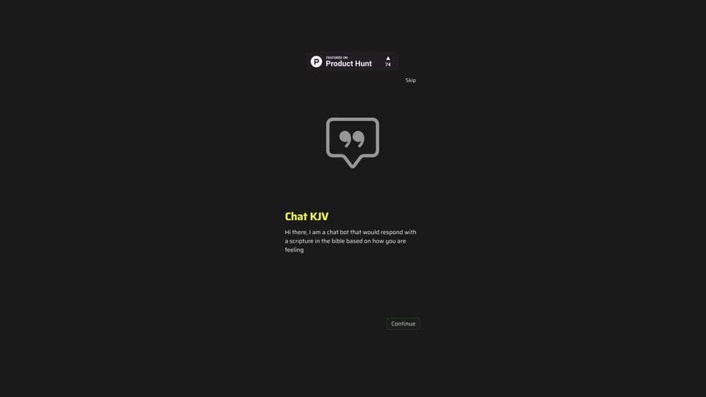 image for Chat KJV