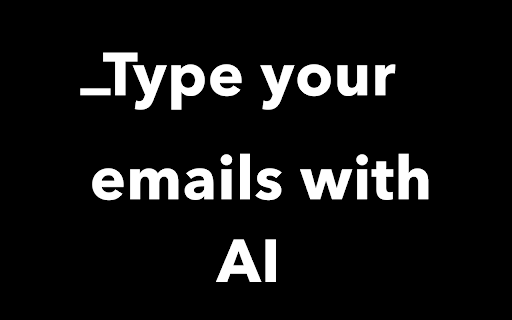 image for Type.AI: AI-powered Writing Tool for Emails