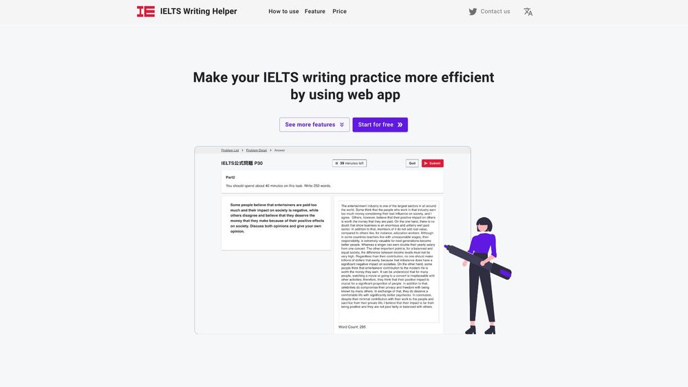 image for IELTS Writing Helper