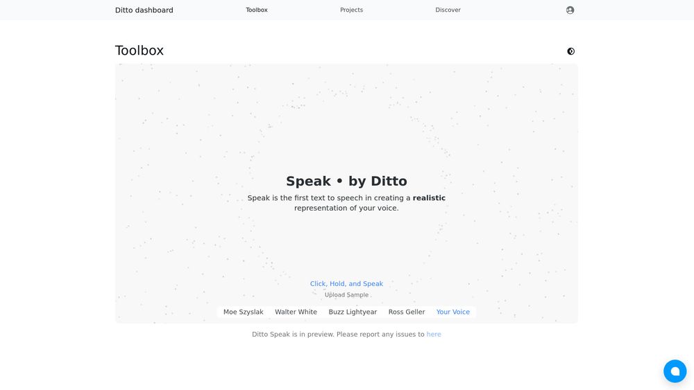 image for Ditto Speak Preview
