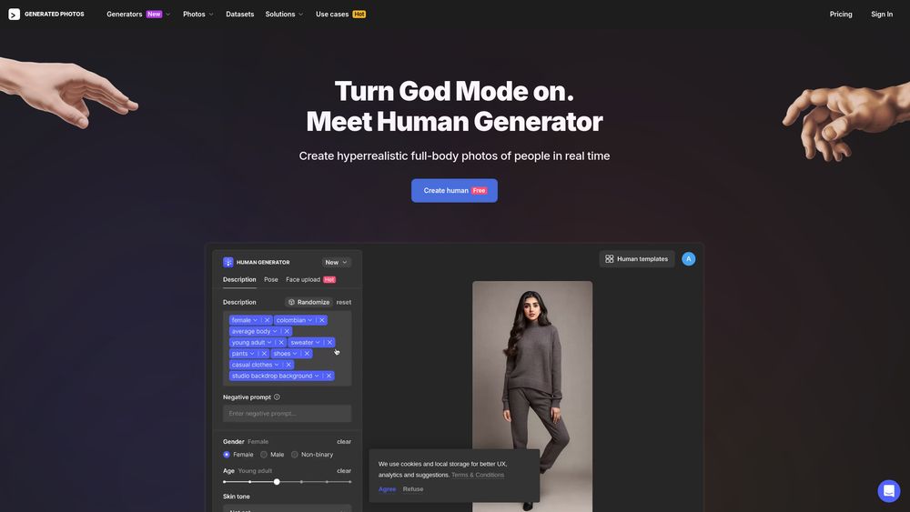 image for AI Human Generator