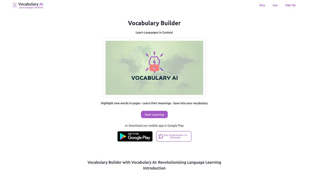 image for Vocabulary Builder