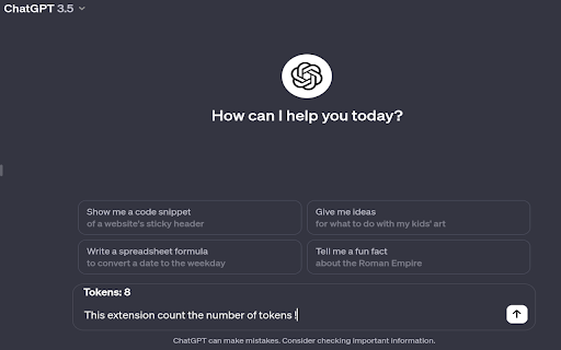 image for Token Counter for ChatGPT