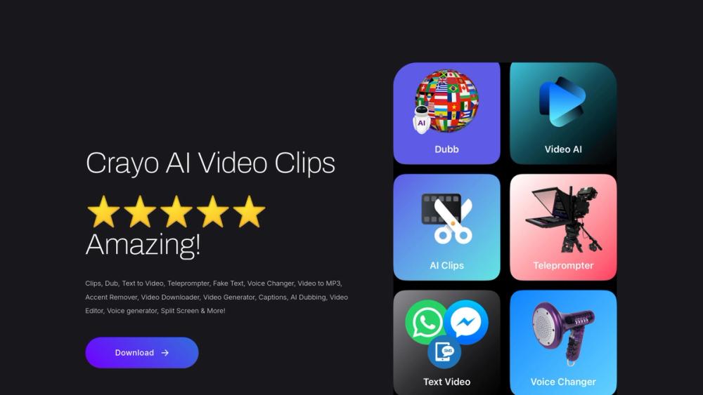 image for Create Viral Video clips with AI
