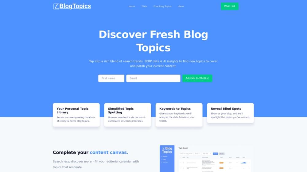 image for BlogTopics.net