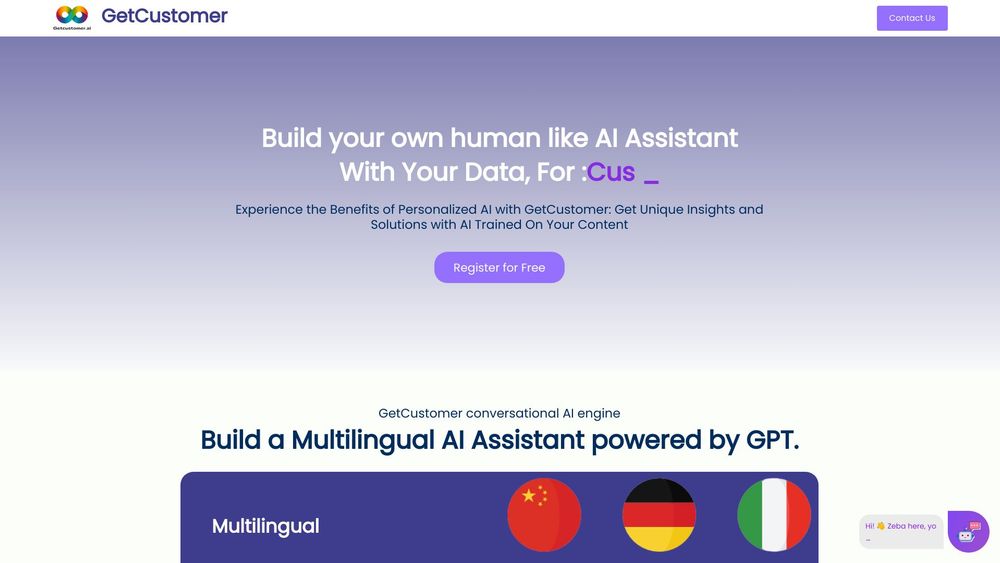 image for GetCustomer.ai