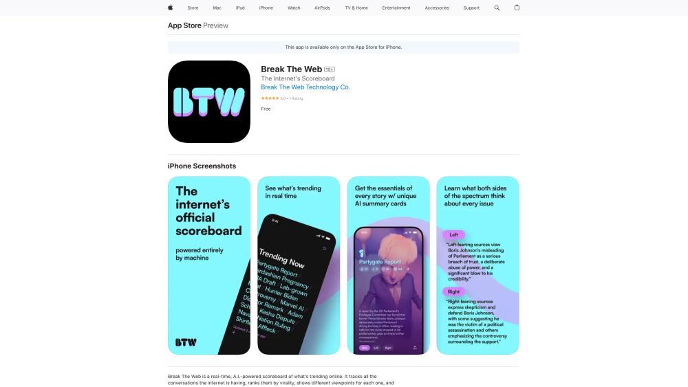 image for Break The Web