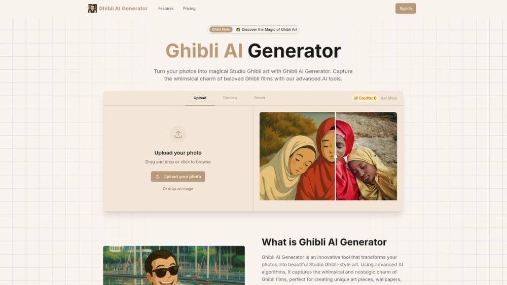 image for Ghibli AI Generator