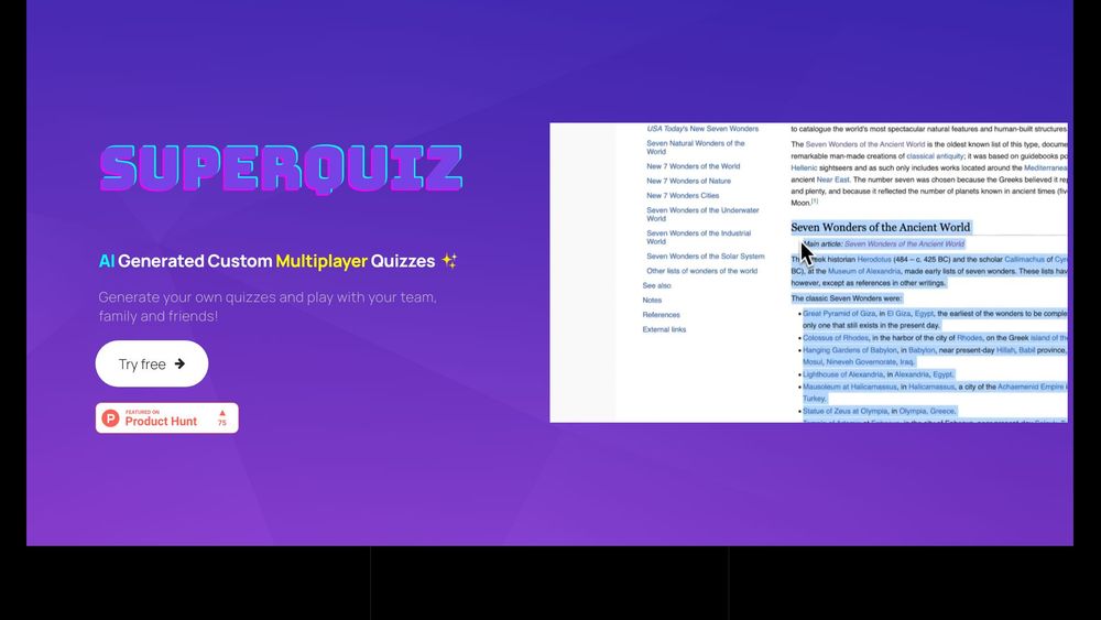 image for SuperQuiz